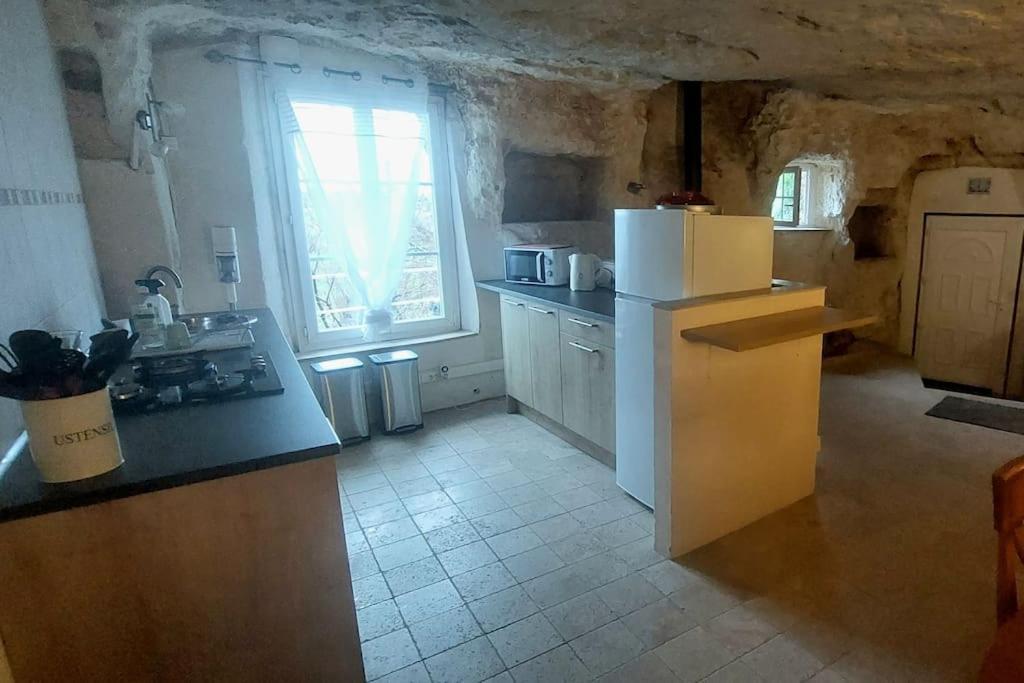 Troglo Entre Caves Et Chateaux Montlouis-sur-Loire Buitenkant foto