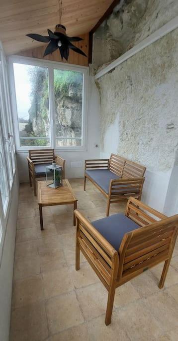 Troglo Entre Caves Et Chateaux Montlouis-sur-Loire Buitenkant foto