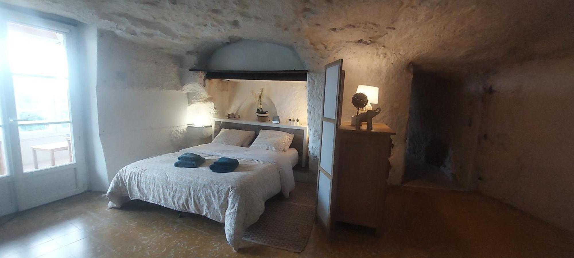 Troglo Entre Caves Et Chateaux Montlouis-sur-Loire Buitenkant foto